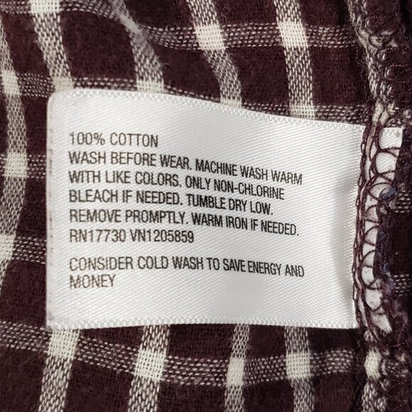 Genuine Kids from OSHKOSH Long Sleeve Red & Blue Plaid Button Down Shirt 2T - Picture 3 of 4